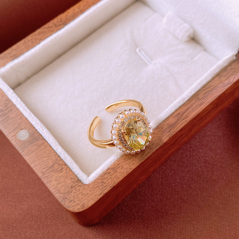 Women's Affordable Luxury Titanium Steel Index Finger Rings