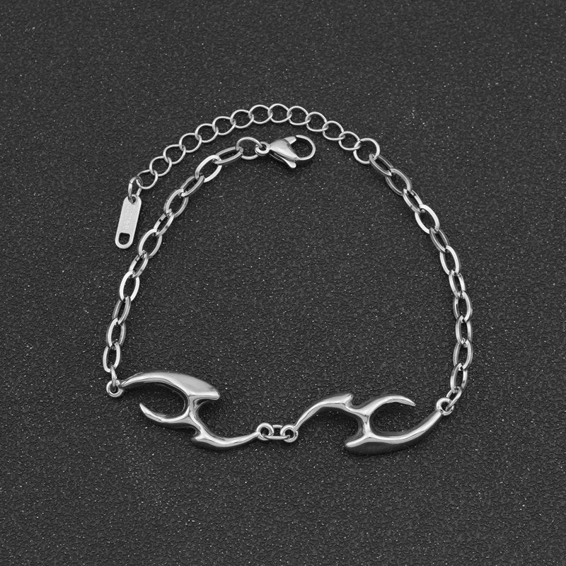 Hip Hop Irregular Metal Street Rap Necklaces