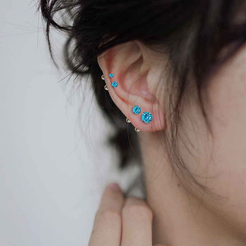 Women's Pin Sleeping No Need To Take Earrings