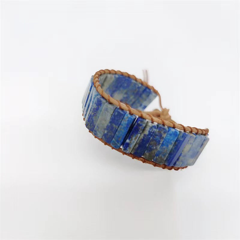 Ornament Emperor Stone Hand-woven Leather Bohemian Bracelets