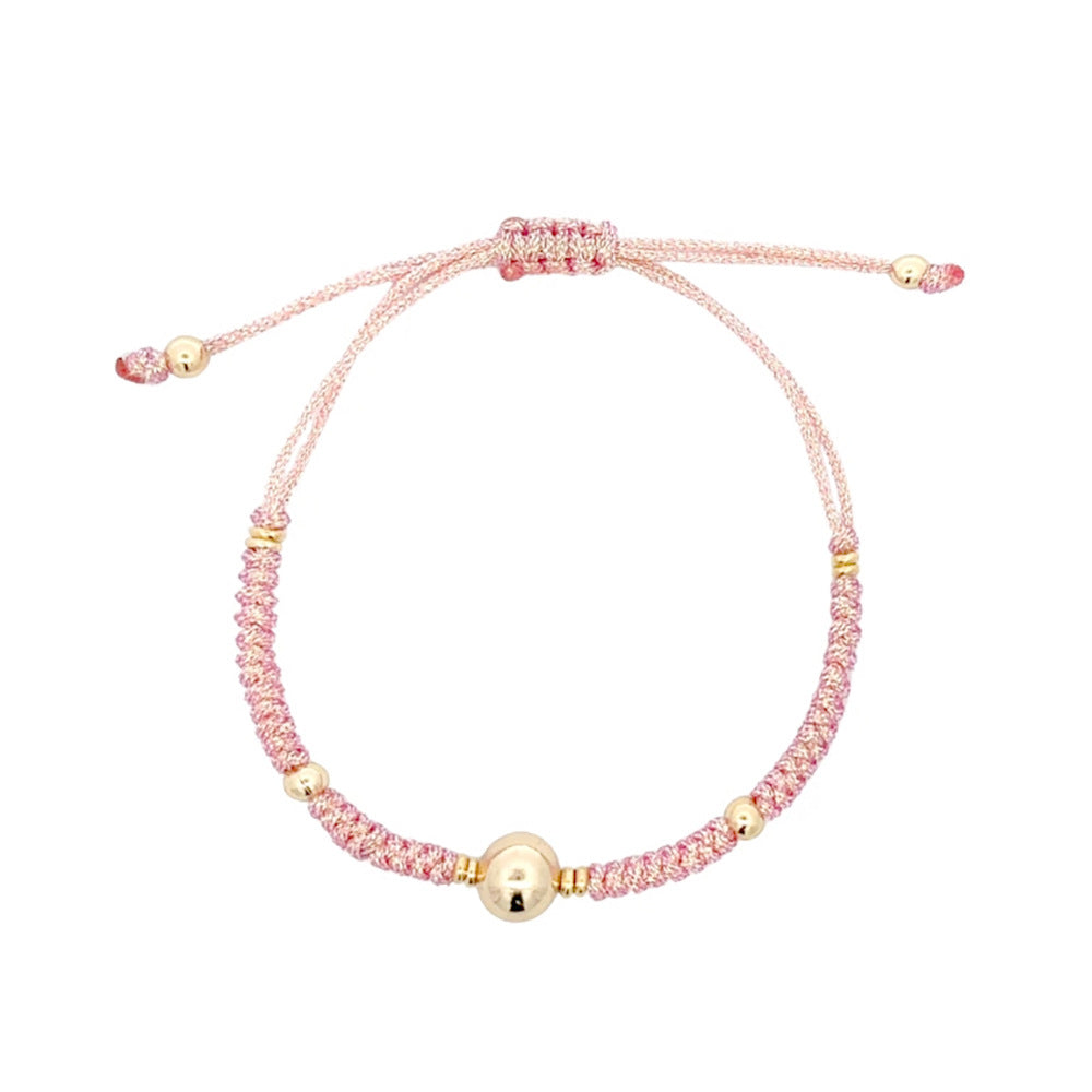 Women's Minority Fashion Multicolor Hand Woven Rope Bracelets
