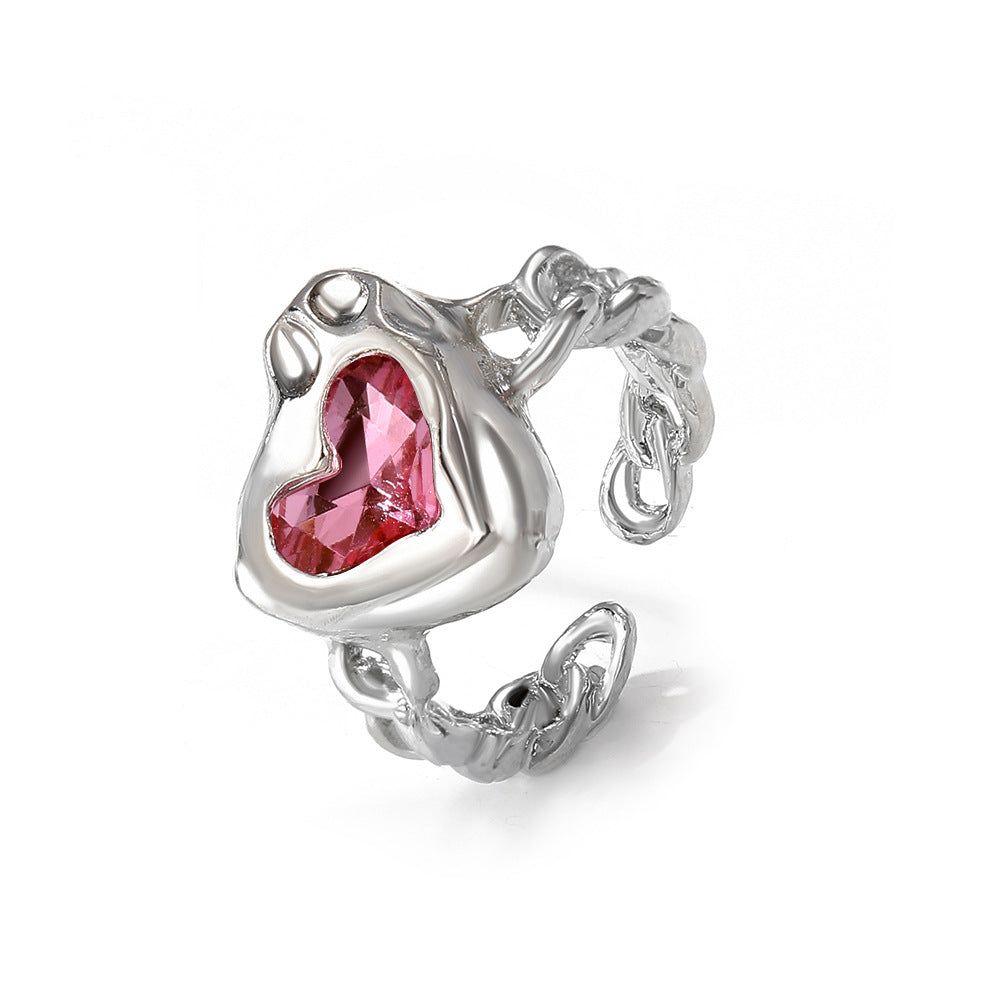 Advanced Niche Design Indifference Trend Cool Female Rings