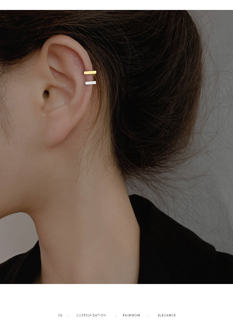 Simple Trendy Cold Korean Style Daily Earrings