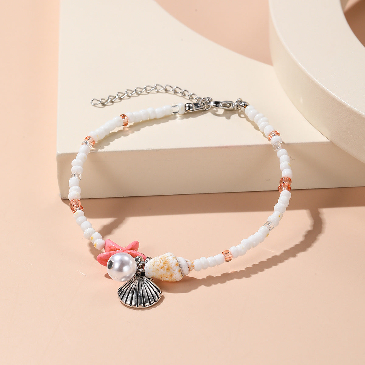 Bohemian Starfish Woven Summer Beach Shell Bracelets