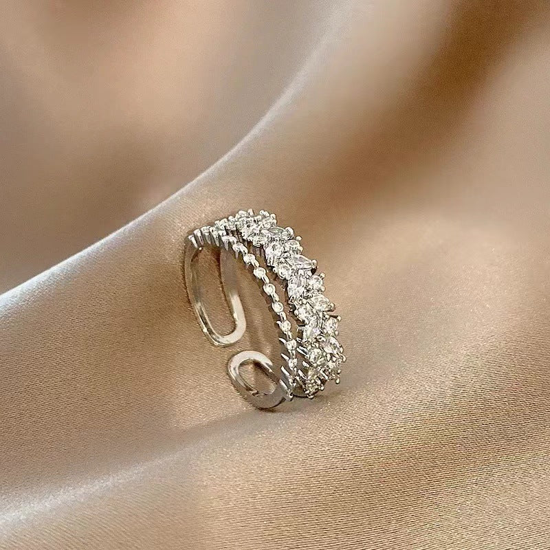 Light Luxury Minority High Sense Open Rings