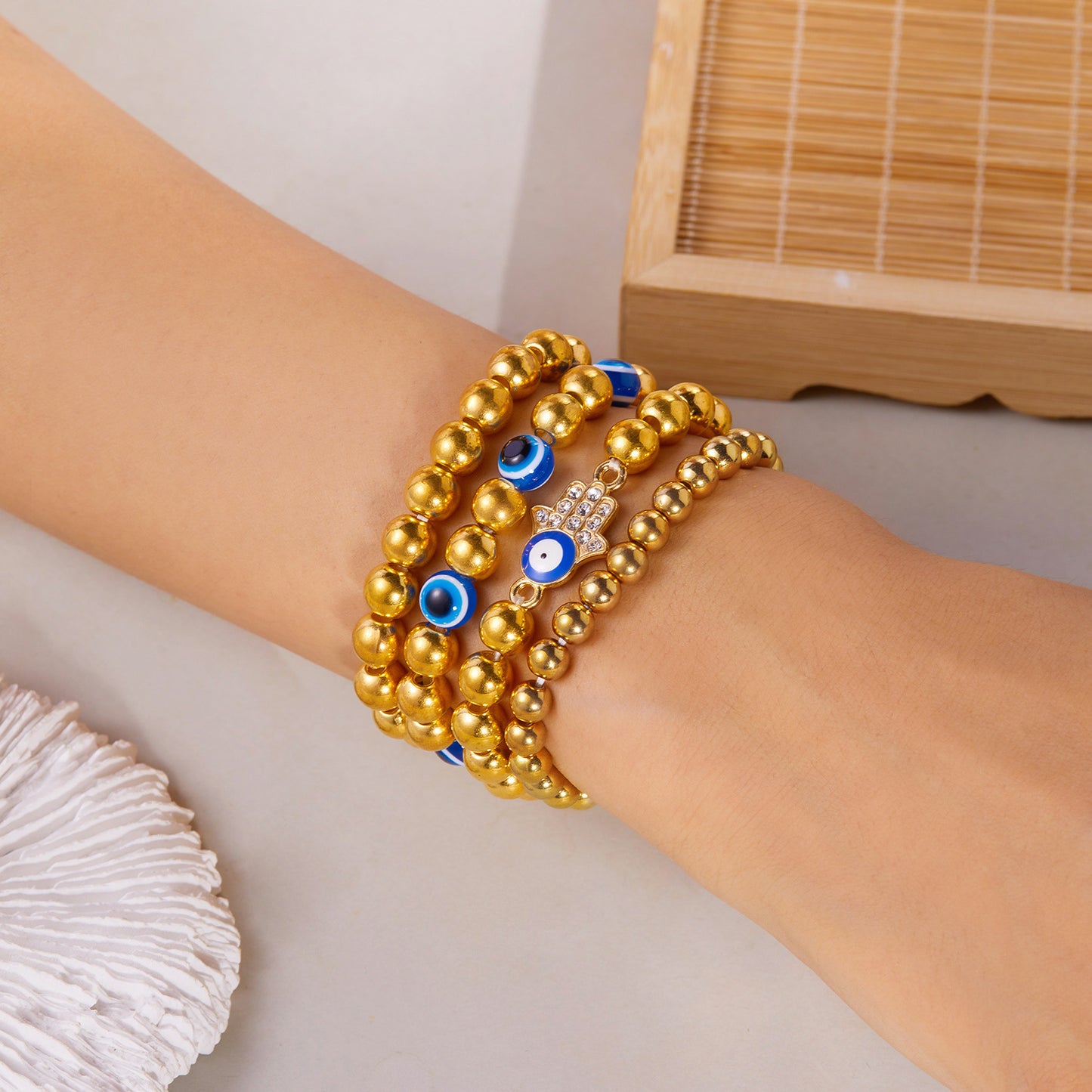 Devil's Eye Handmade Beaded Suit Fashion Bracelets