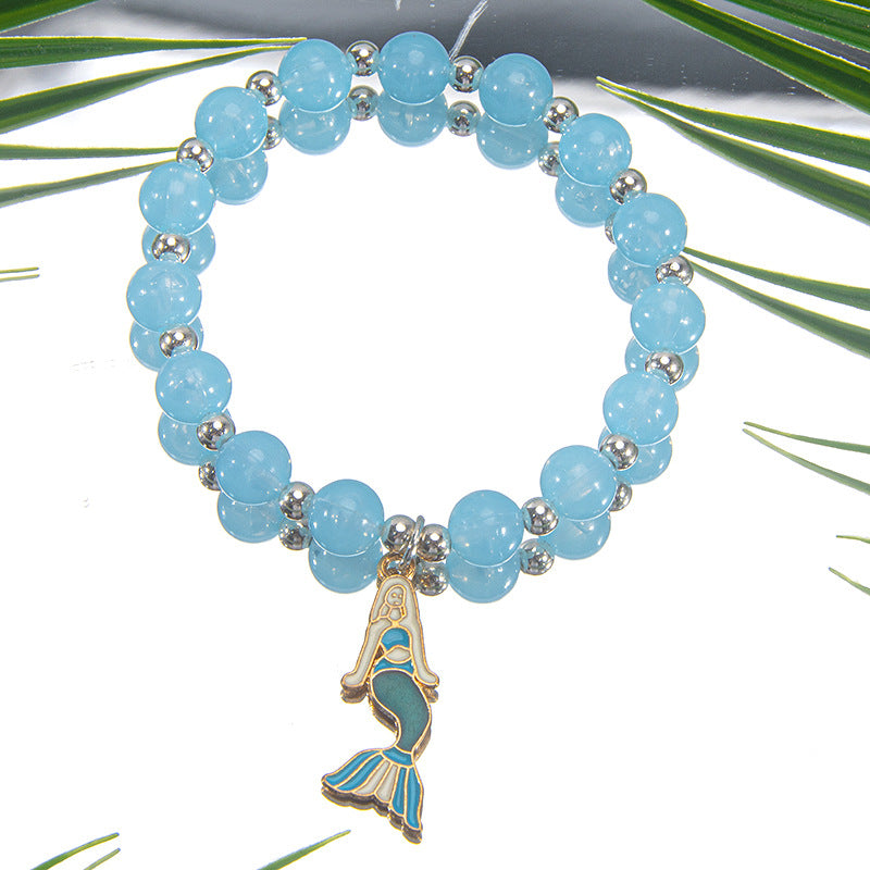 Children's Cartoon Alloy Little Handmade Dolphin Bracelet