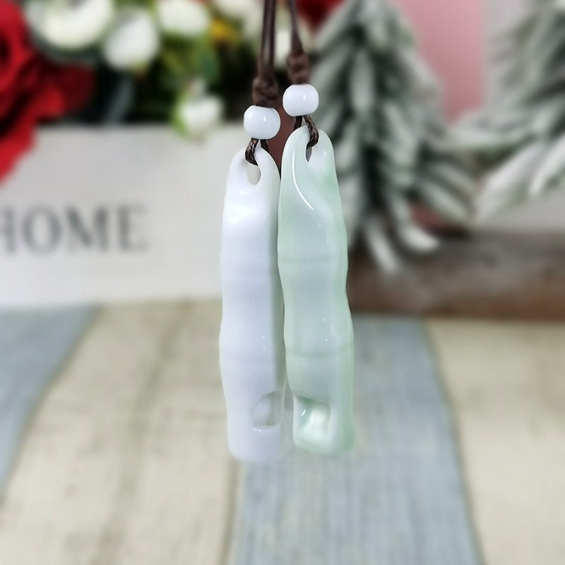 Korean Mori Bamboo Festival Height Ornament Necklaces