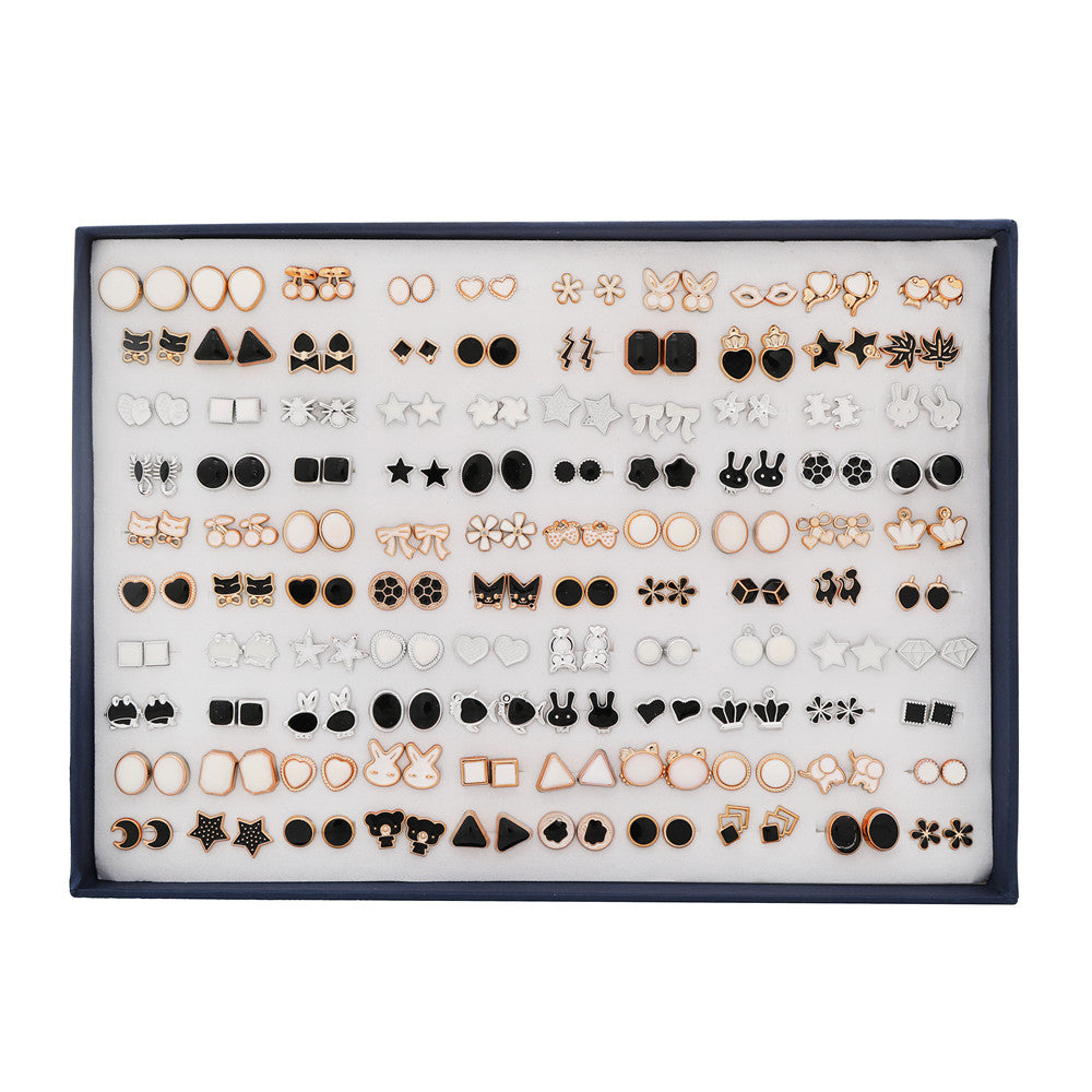 Korean Style Plastic Pair Boxed Collection Dripping Rings