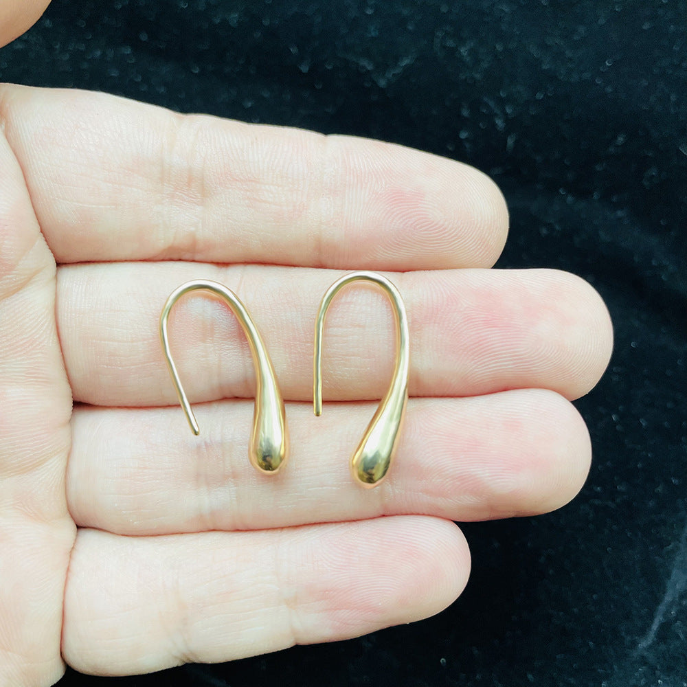 Drop Teardrop Korean Style Stylish High Class Rings