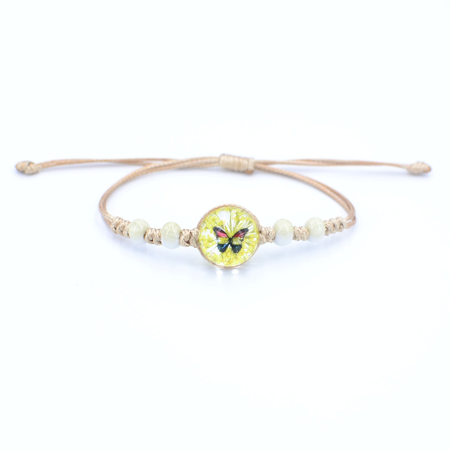 Woven Real Flower Stall Girlfriend Gifts Dried Bracelets