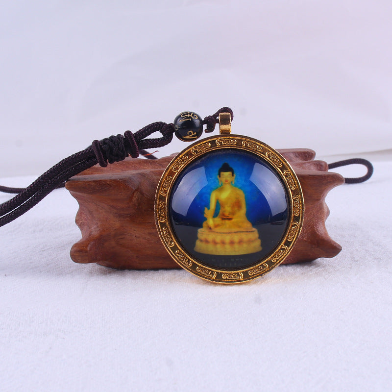 Tibetan Vintage Blackwood Father's Day Sweater Necklaces