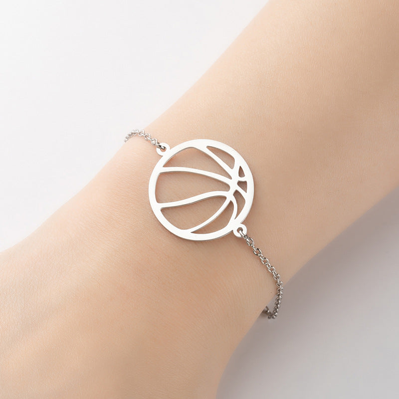 Sports Accessories Fashion Geometry Pattern Round Bracelets