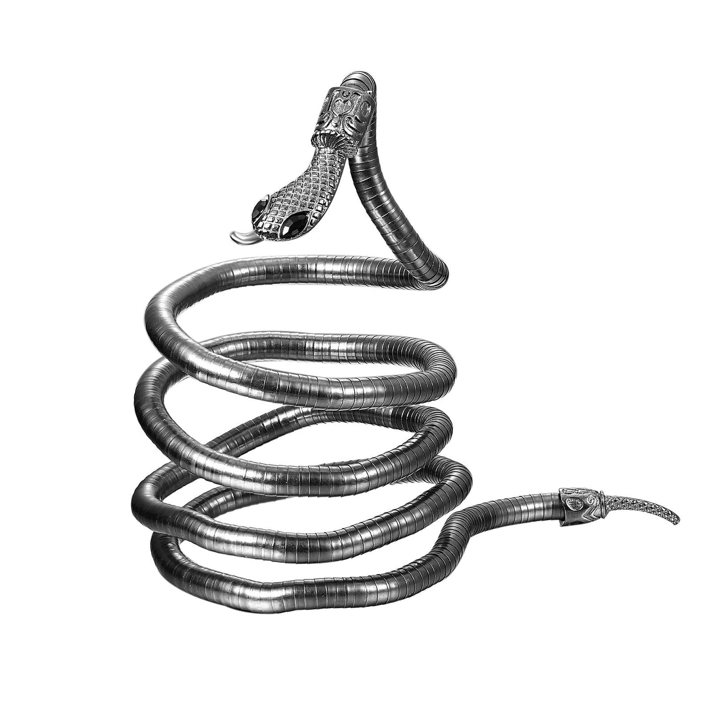 Women's Bendable Snake Adjustable Punk Shaped Gold Bracelets