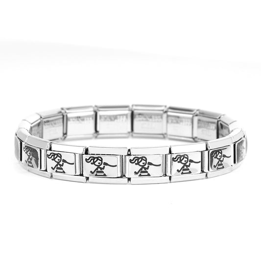 Module Valentine's Day Rabbit Bear Cat Candy Bracelets