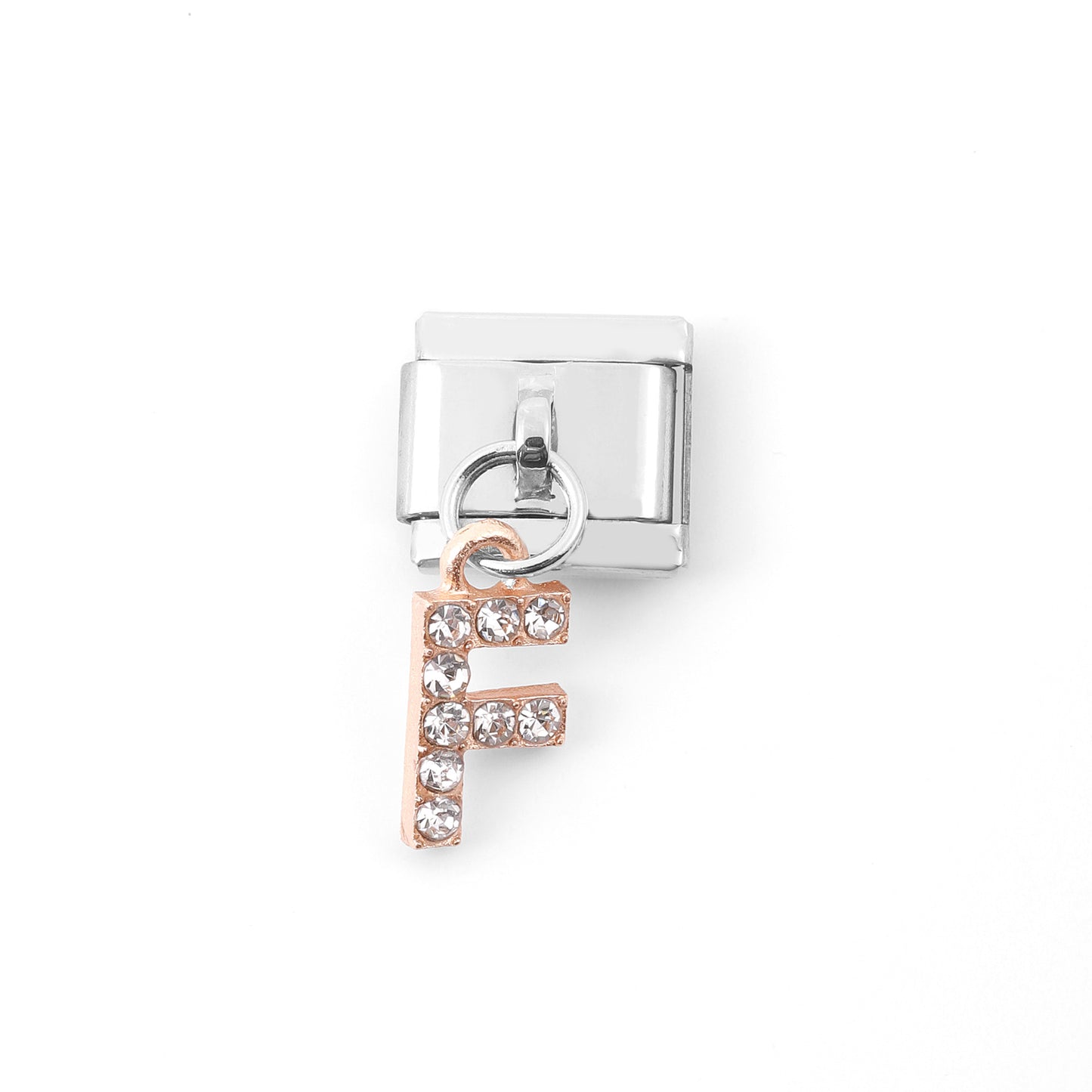 Unique Comfortable Stainless Steel Letter Module Bracelets
