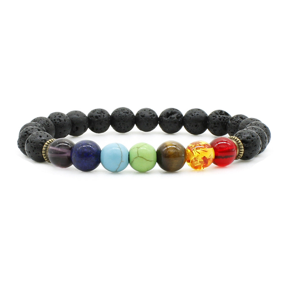 Volcanic Rock Tiger Eye Emperor Stone Bracelets