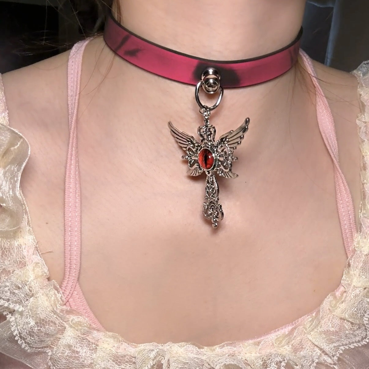 Women's Warm Color Changing Leather Hot Senior Clavicle Collar
