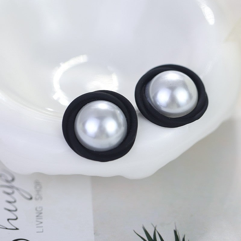 Style Vintage Court Dripping Oil Flower Earrings