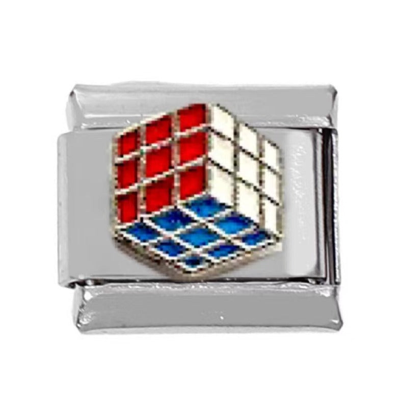 Stainless Steel Ornament Accessories Handmade Cube Bracelets