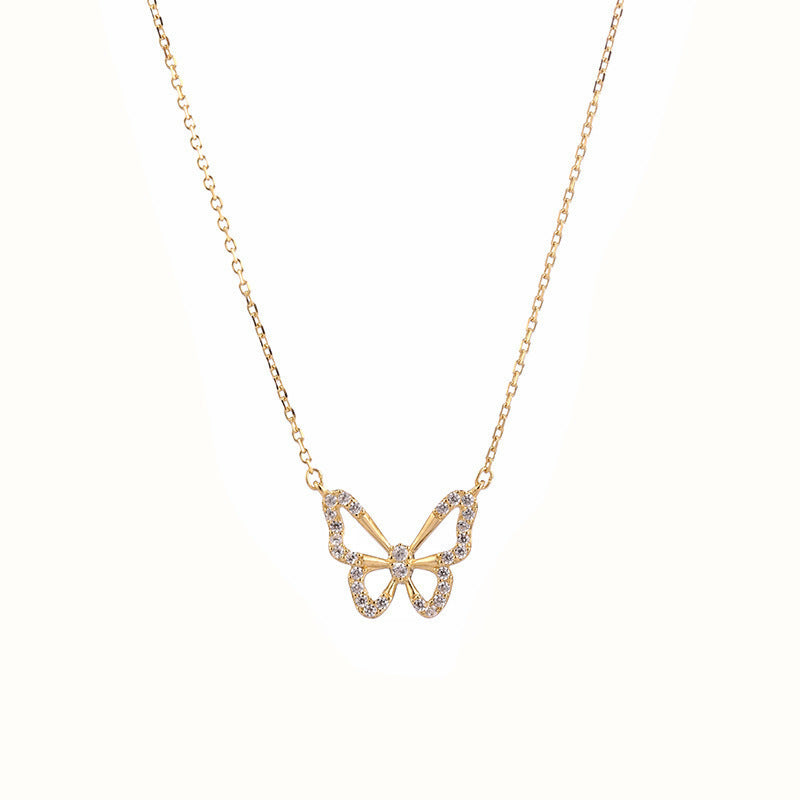 Women's Butterfly High-grade Affordable Luxury Fashion Niche Necklace