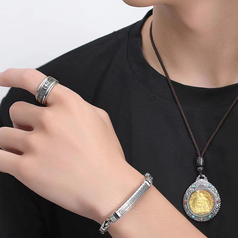 Women's & Men's Thai Sier Plated Sterling Outer Can Be Rings