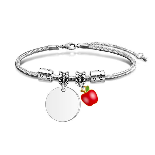 Steel Snake Bone Blank Material Holiday Bracelets