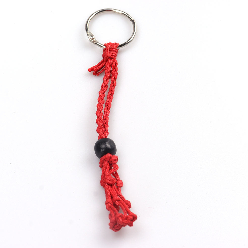 Women's Weave Natural Stone Rope Net Bag Necklaces