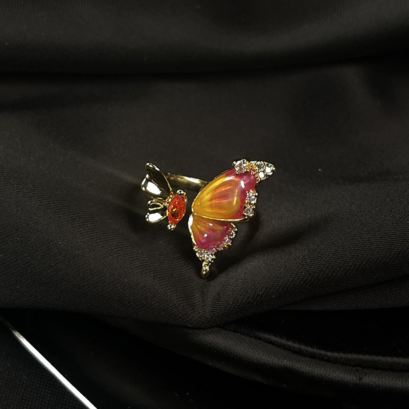 Series Open Personalized Minority Design Cold Wind Drip Rings