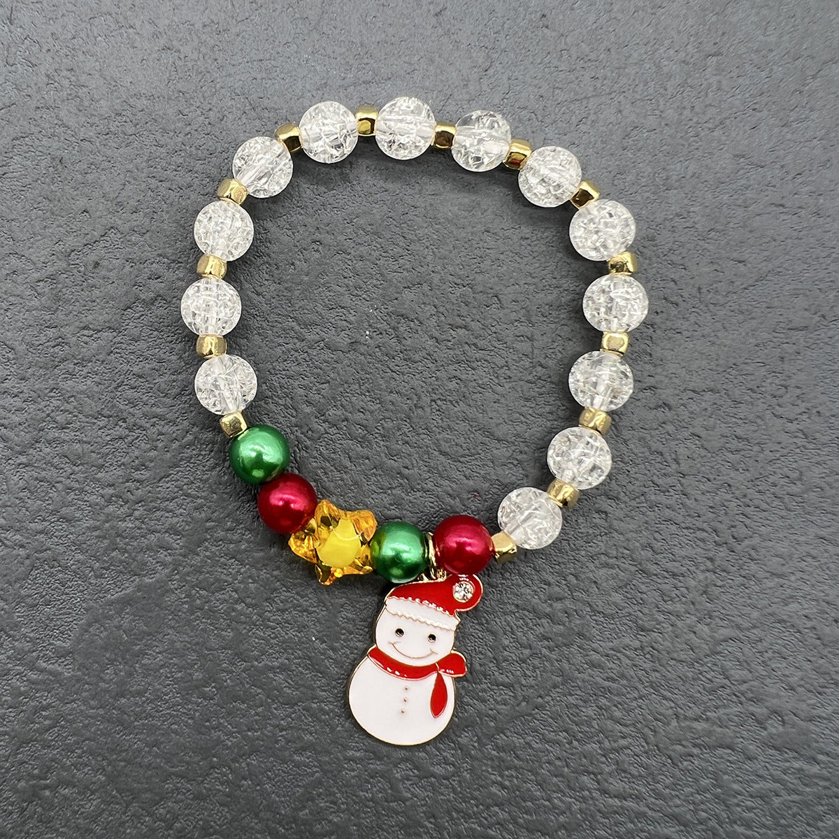 Hot Christmas Holiday Santa Claus Snowflake Bell Elk Bracelets