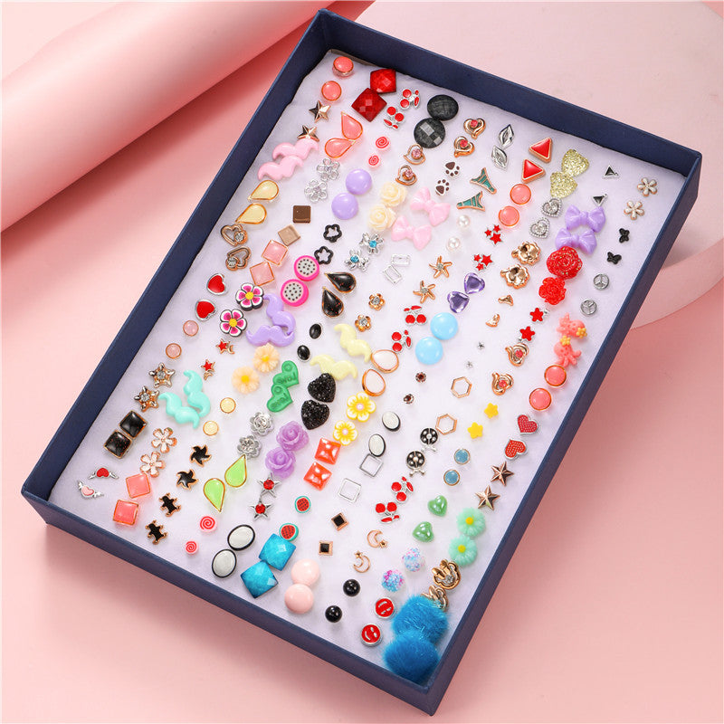 Korean Style Plastic Pair Boxed Collection Dripping Rings