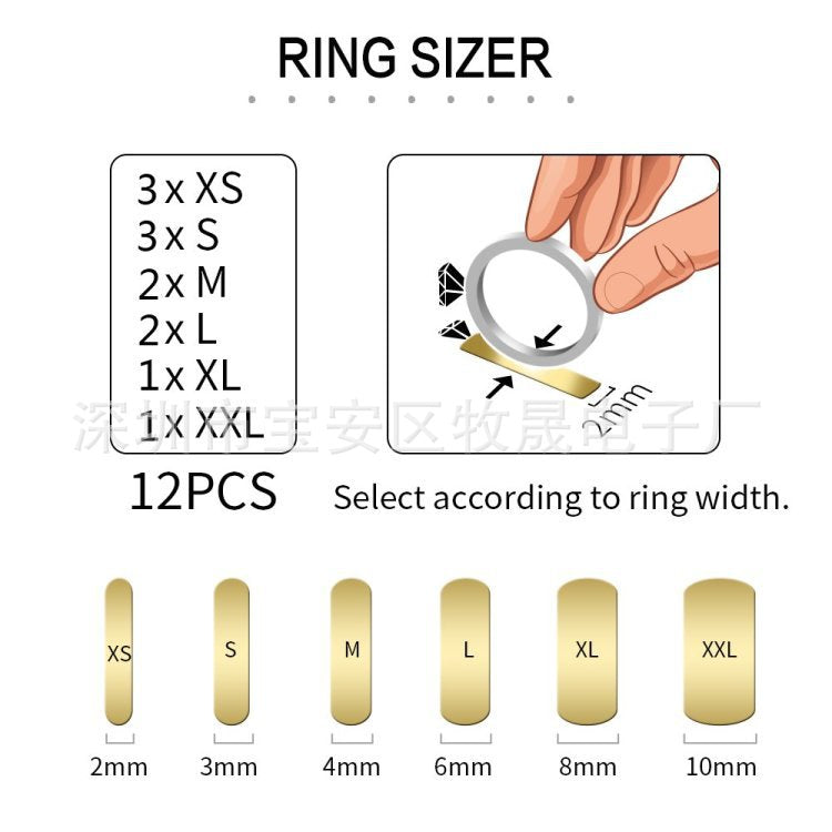 Adjustable Heel Size Regulator Fixed Reduction Ring