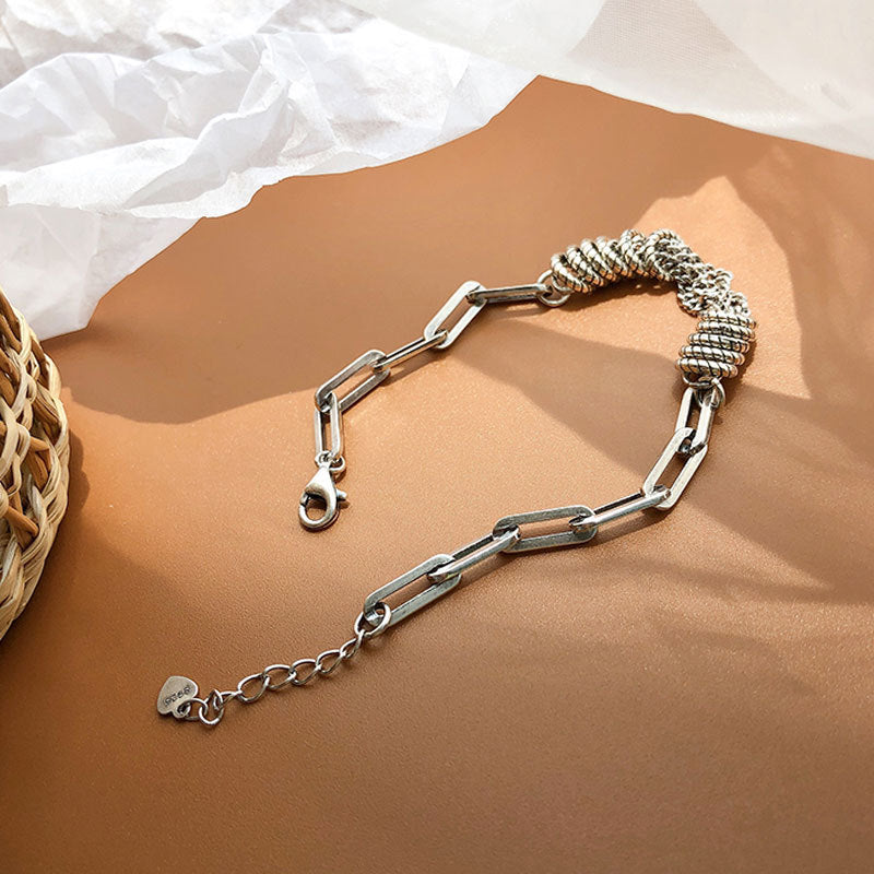 Women's Style Sterling Sier Light Luxury High Bracelets