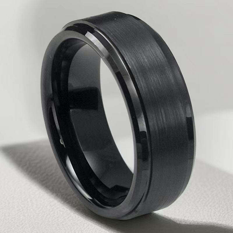 Men's Titanium Steel Niche Boys Trend Wind Ring