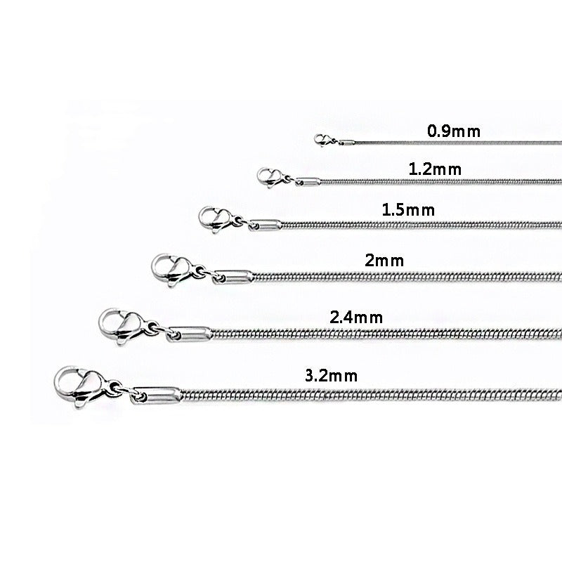 Chain Versatile Personality Clavicle Simple Titanium Necklaces