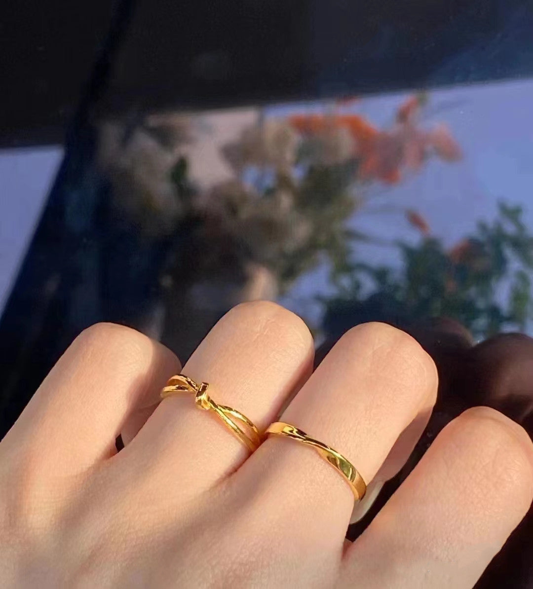 Strip Female Niche Simple Line Bends Bracelets