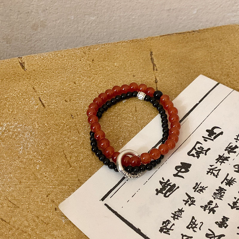 Niche Retro Chinese Beaded Handmade Stall Bracelets