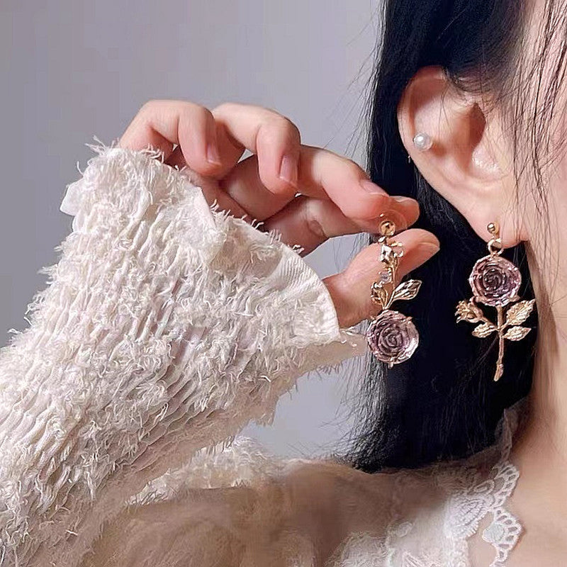 Stall Night Market Fashion Live Ear Earrings