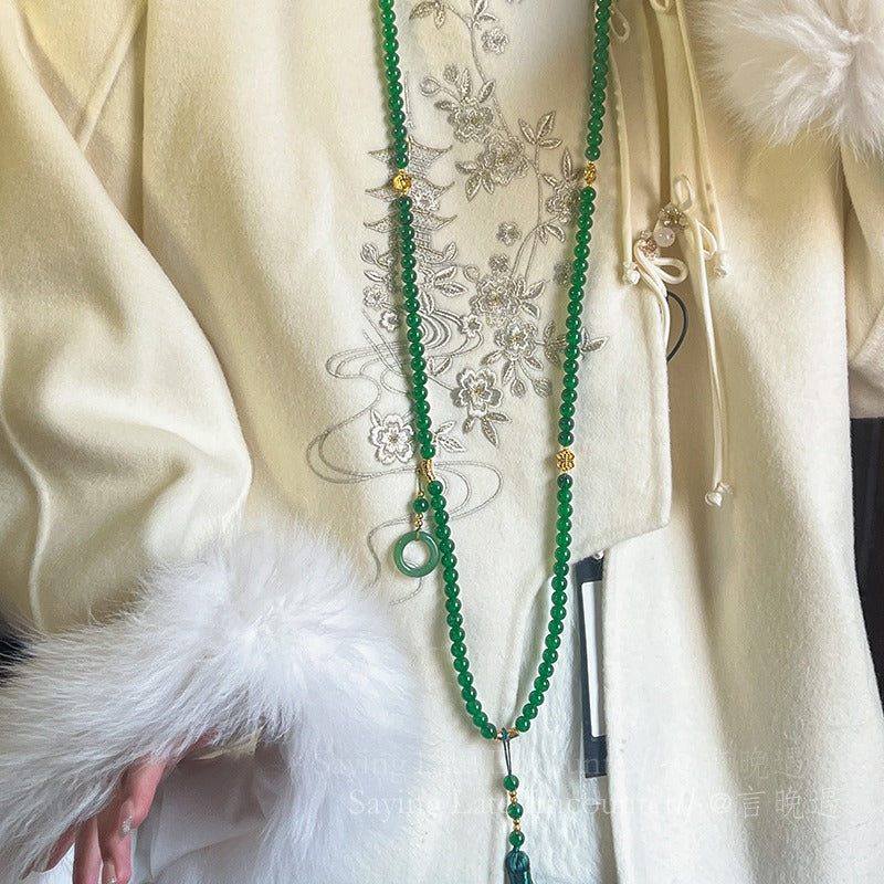 Women's Beaded National Chain Retro Temperament Multiple Necklaces