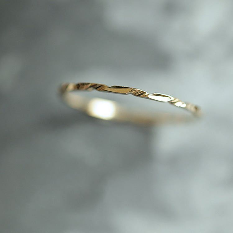 Women's Sier Korean Simple Opening Affordable Luxury Rings
