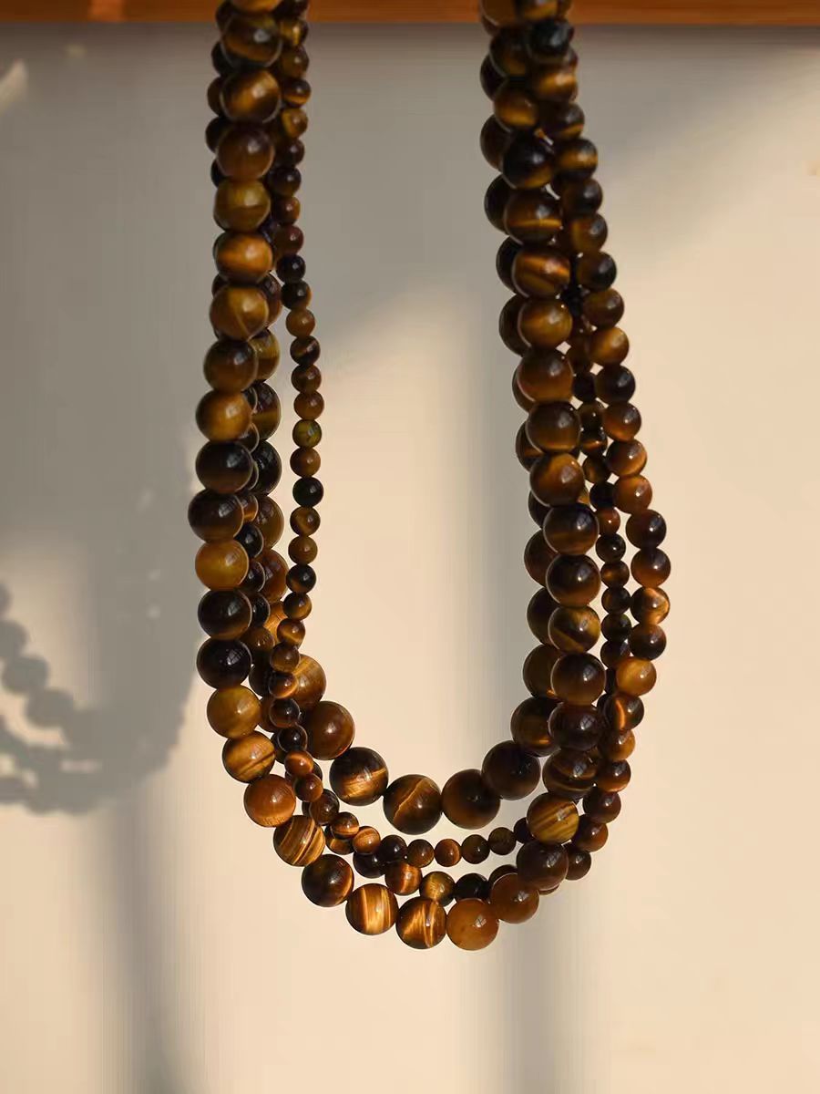 Women's Beaded Chinese Retro Clavicle Chain Sweater Necklaces