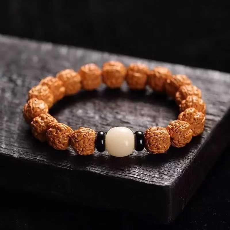 Bodhi Hand Toy Beads Man Pair Circle Crafts Bracelet
