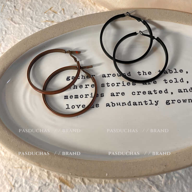 Atmosphere Hoop Design High Class Elegant Earrings