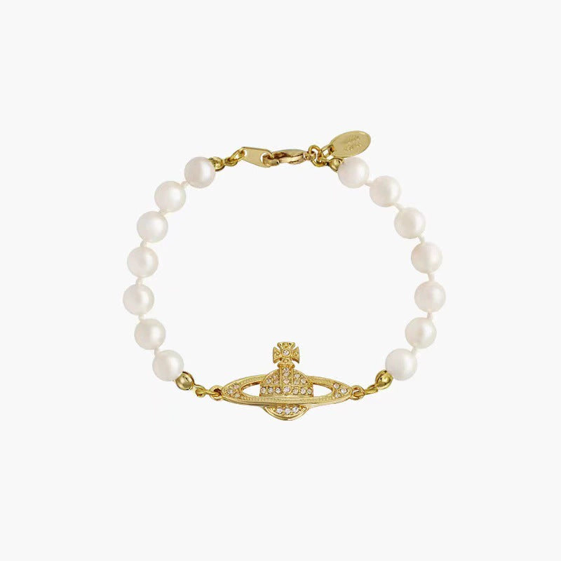 Mother Of The West Classic Saturn Pearl Bracelets