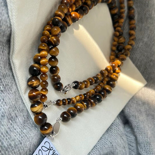 Women's Beaded Chinese Retro Clavicle Chain Sweater Necklaces