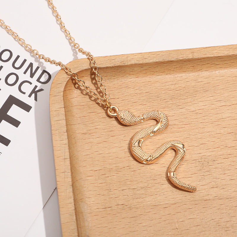 Ornament Snake Personality Fashion Retro Element Necklaces