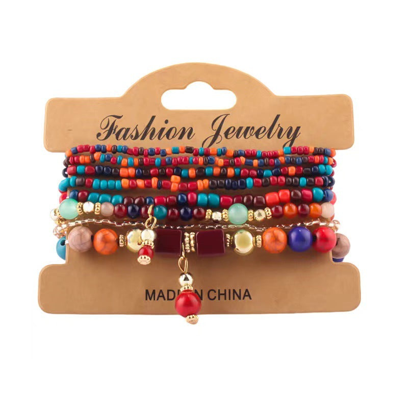 Women's Handmade Beaded Romantic Yuan Su Suit Bracelets