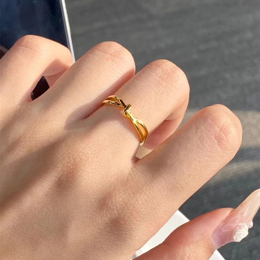Strip Female Niche Simple Line Bends Bracelets