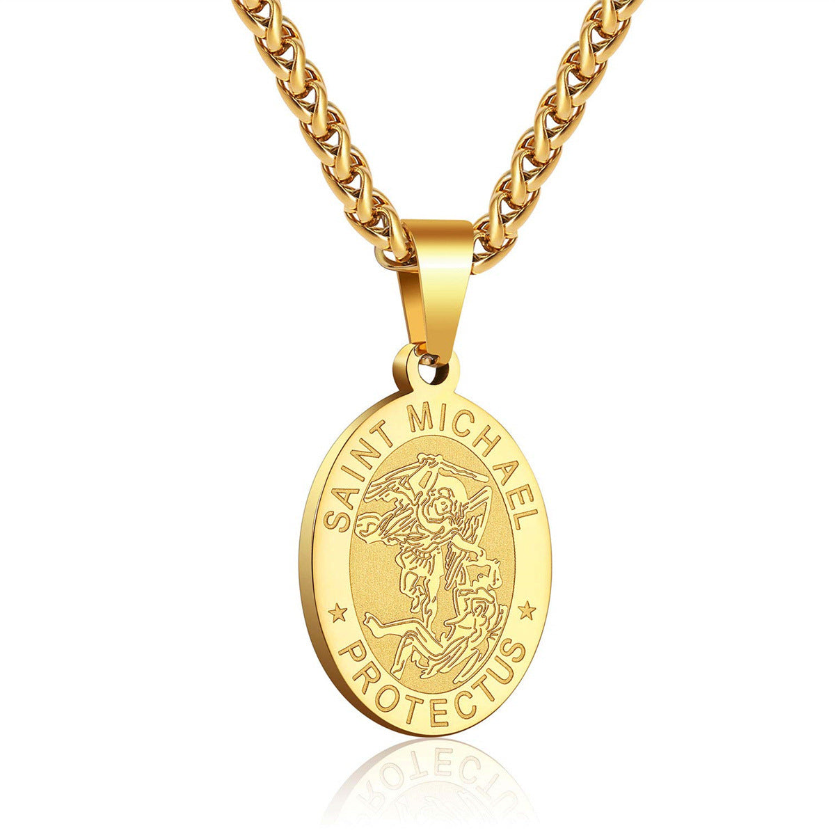 Accessories Fashion Simple Stainless Steel Cross Necklaces