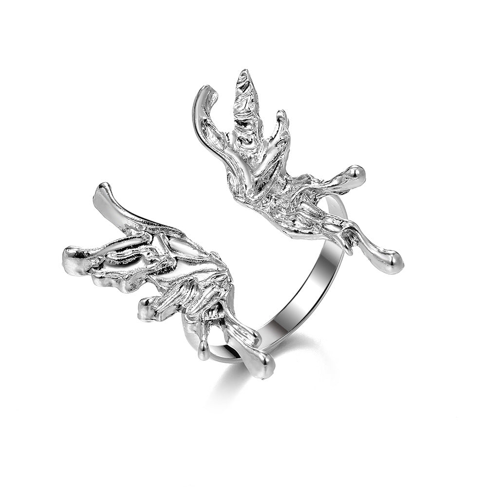 Advanced Niche Design Indifference Trend Cool Female Rings